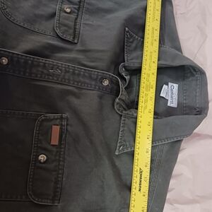 Carhartt Dark Gray Button-Up Shirt